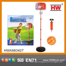 Kids Indoor Sport Set carrinho de plástico basquete hoop